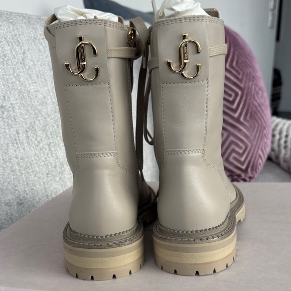 NWT - Jimmy Choo Boots - Light Sand - Picture 7 of 14